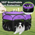 Love's cabin Pet Puppy Dog Playpen, Large Dog Tent Crates Cage Indoor/Outdoor, Portable Playpen for Cat, Foldable Pop