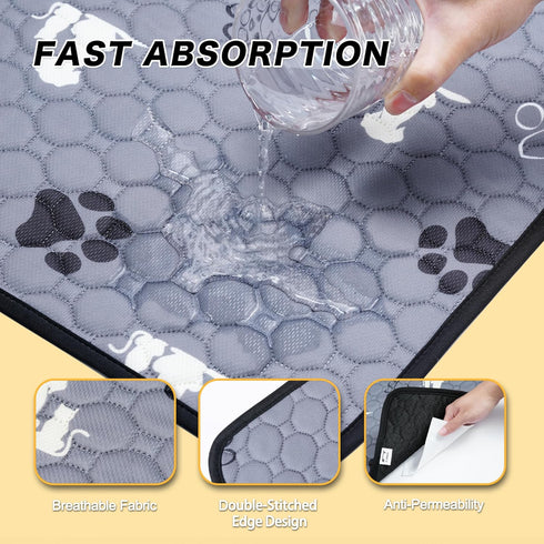 X.P.Made 65"x48", Washable Pee Pads for Dogs Extra Large Reusable Puppy Pads, Waterproof Pet Pee Pads for Dog Potty