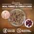 Dave's Pet Food Grain Free Wet Dog Food, 95% Turkey & Turkey Liver, 12.5 oz Cans, Case of 12