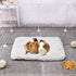 19.515.5 Inch Mygeromon Guinea Pig Cage Liner Washable Rabbit Bedding Mats Small Animal Pad for Winter Keep Warm