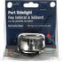 NV2012SSR-7 LightArmor 2-Mile Navigation Deck Mount Sidelight by Attwood, Red LED