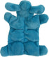 Multipet Loofa Squeaker Mat 6" Dog Toy, 3 Pack