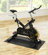 Supermats Heavy Duty Equipment Mat 20GS, Black, Made in U.S.A. for Indoor Cycles, 2 Feet x 3 Feet 10 In