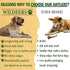 Wildeers Large Split Antlers for Dogs, 3-Pack, Made in USA, Grade A Elk Chews for Medium & Large Breeds, 7-9 in Long