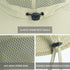 Wide Brim Breathable Mesh Sun Hat for Men and Women by Koreshion, UPF 50+ Waterproof Fishing Hat