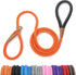 Lynxking Dog Training Leash Slip Lead - Strong Heavy Duty Braided No Pull, 5, 6, 8 FT