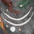 Tweruna 2 4 PCS Hermit Crab Climbing Toys, Hanging Hermit Crab Climbing Rope with Hooks, Reptile Tank Terrarium Toys