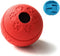 Interactive Treat Dispensing Toy Ball Puzzle for Dogs - Intelligence Training to Reduce Separation Anxiety, Red