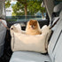 Lesure Small Dog Car Seat for Small Dogs - Dog Booster Seat for Car with Waterproof Bottom, Clip-On Safety Leash