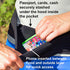 Sporteer VersaMax Running Belt - Travel Belt, Workout Waist Pack with Large Security Pockets for Smartphones, Money,