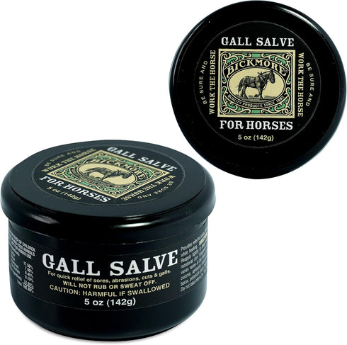 Gall Salve Wound Cream for Horses, 5 oz, Quick Relief of Sores, Abrasions, Cuts, and Galls