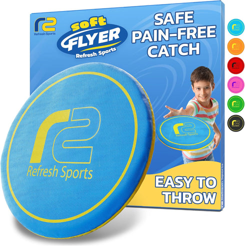 Soft Disc Flying Toy - Doesn't Hurt to Catch - Flying Disc