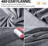 8 Pieces Puppy Blanket Set, Soft Fleece Throw Blankets for Small Medium Large Dogs Cats, Reversible Washable, 19.7X