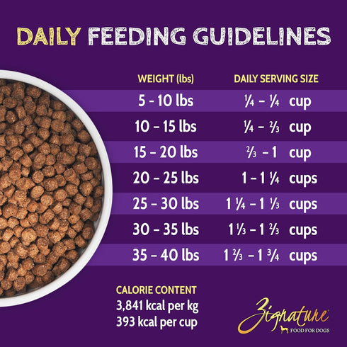 Zignature Lamb Limited Ingredient Formula Dry Dog Food (4lb) - Small Bites