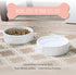 Park Life Designs Pet Bowl - Manor, Small, White