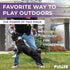 Puller Outdoor Dog Ring Toys - Fetch & Tug of War Toy for Small Medium Large Dogs, Soft Frisbee & Agility Tool