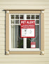 Pet Alert Safety Fire Rescue Sticker - 4 Pack, In Case of Fire Notify Rescue Personnel to Save Pets