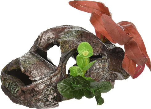 Penn-Plax Car Wreck with Plant Aquarium Resin