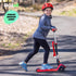 Kick Scooters for Kids Ages 3-5, Adjustable Height Foldable Scooter with Removable Seat and LED Light Wheels