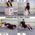 3-in-1 GoSports Fitness Plyo Jump Box - Small, Standard, or XL - Launch Box Exercises for All Skill Levels