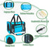 15 Lbs Soft-Sided Pet Carrier for Cats Small Dogs of Medium Blue