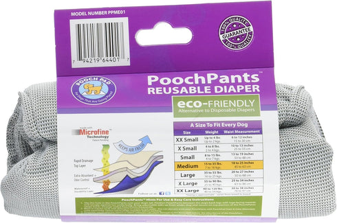 PoochPant Diaper, Medium Size
