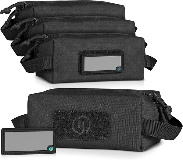 Savior Equipment Loose Sacs 4-Pack Tactical Ammo Pouch Firearm Ammunition Carrier Bag,