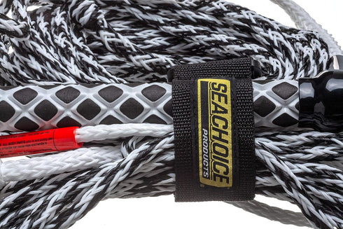 Seachoice Wakeboard Rope, 75 Ft Long, 15 in Handle with Textured EVA Grip
