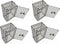KUFA 4-Pack of 7"x5"x3.5" Foldable Plastic Crab Trap Bait case EL-10x4
