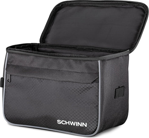 Schwinn Bike Bag, Pannier and Storage, Easy to Attach, Holds Cell Phones, Snacks, Wallet, Mounted Bicycle Accessories