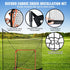 VEVOR Portable Lacrosse Goal with Carry Bag, Hockey Net Backstop for Youth and Adults