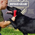 Dingo Gear Tug Toy for Dog Training, French Linen Dog Bumper with Handle (6" Pink, S00307)
