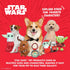 Star Wars for Pets Chewbacca Reindeer Squeaky Dog Toy, Soft Plush Holiday Toy, Small Dog Toy 6 Inch