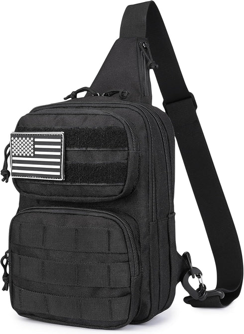 Wotony RFID Blocking Tactical Crossbody Bag for Men - Durable EDC Sling