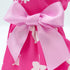 Fitwarm Bunny Dog Dress, Eggstra Cute Easter Outfit, Holiday Dog Clothes for Small Dogs Girl, Hot Pink, Small