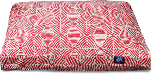 Majestic Pet Charlie Salmon Small Rectangle Pet Bed