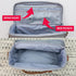 SPORT PET Designs Cat Carrier, Grey Airline Soft Carrier with Zipper Lock, Foldable Travel Bag for Pets (CM-10204)