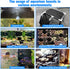 8pcs Adjustable Fish Tank Divider with 10 Suction Cups, DIY Aquarium Isolation Board