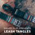 Embark Urban Dog Leashes, Colorful Strong Nylon for Small Medium Large Dogs, Heavy Duty (Mayan, 4 Ft)