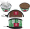 NCAA INDIANA HOOSIERS Collapsible Dog Travel Bowl - Food and Water Bowl for Dogs & Cats - Portable Leak-Proof Pet Bowl