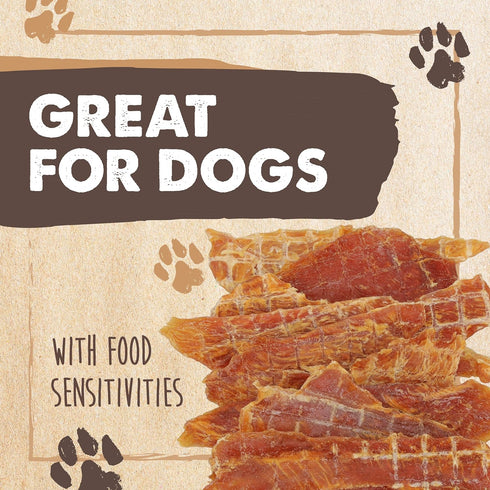 14 oz Mighty Paw Naturals Chicken Jerky Dog Treats | Chicken Jerky for Small, Medium and Large Breeds. All Natural Dog