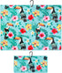 Fun Golf Towel Set of 2, Microfiber Waffle and Ball Towels for Golf Bags, Tropical Toucan Bird Accessories