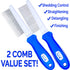 Dog Comb Set for Detangling and Grooming, Suitable for Dogs, Cats, and Small Animals