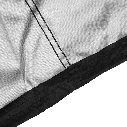 Keenso Bike Cover, Waterproof Exercise Bike Cover, Elastic Hem for Standard Size Bikes, Indoor Outdoor Protection