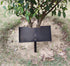 JFHEDY 16"x 8" (16 8) Grave Marker Stand for Stones, Memorial Stones for Loved One x