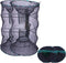 Portable Collapsible Crab Traps, Foldable Crabbing Nets for Lobster, Shrimp, Carp, Crayfish,