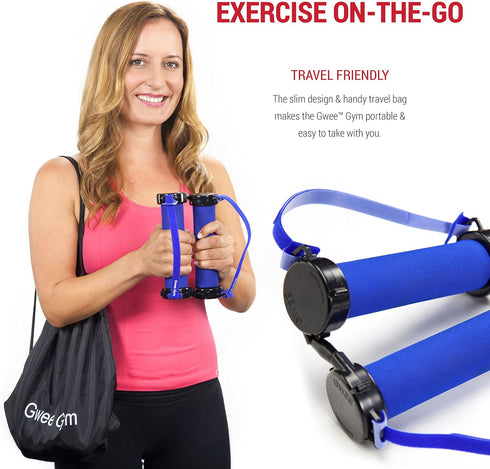 Gwee Best Resistance Bands Exercise Kit, Gym Total Body Workout Kit | Ultimate Crosstrainer to Build Muscle & Lose