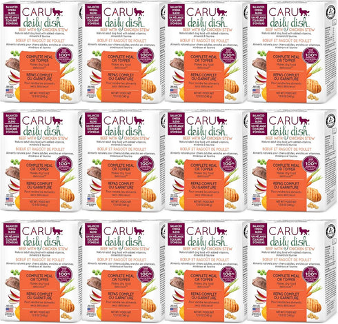 Caru - Daily Dish Beef & Chicken Stew - For Dogs -