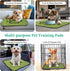 18"x 24" 2 Pack PatiencET Washable Pee Pads for Dogs, Super Absorbent Reusable Puppy Pads for Pet Training