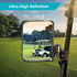 Golf Cart Mirror - No-drilling Side Rear View Mirror Compatible